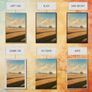 A lone tree in a Texas field, Canvas print, Texan art, Prairies, fields and grass, 3 Piece Wall Art, Ready To Hang Canvas Print