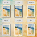 Honokalani Beach, Maui Watercolor Beach Print, Vacation Gift, Maui Wall Art, Beach Painting, Beach Decor, Beach Painting