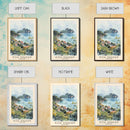 Koh Kradan, Thailand Watercolor Beach Print, Vacation Gift, Thailand Wall Art, Beach Painting, Beach Decor, Beach Painting