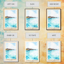 Landaa Giraavaru, Maldives Watercolor Beach Print, Vacation Gift, Maldives Wall Art, Beach Painting, Beach Decor, Beach Painting