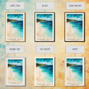 Sapphire Beach, US Virgin islands Watercolor Beach Print, Vacation Gift, US Virgin islands Wall Art, Beach Painting, Beach Decor, Beach Painting