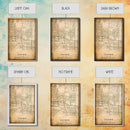 Phoenix Arizona Street Map, Framed Canvas Art, Arizona United States Road Map Wall Art, Office Wall Art, Wall Decor for Office