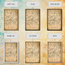 Fort Worth map print poster or framed canvas, Texas map print poster canvas, Fort Worth city map print poster canvas, Panther City