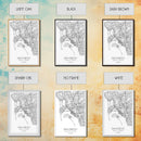 San Diego Street Map, California Map, City Map Print, Minimalist Art, Wall Art, Canvas Print, Office Wall Art, Best Friend Gifts, Travel Art