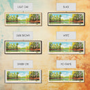 Congaree National Park, Panoramic South Carolina Travel Art, National Park Print, Minimalist Travel Art, Midcentury Modern Style Landscape