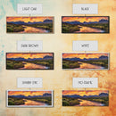 Photographic Panoramic of Big Bend Texas National Park, Sunset Photography, National Park Art, Framed Canvas Print, Landscape Photography