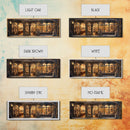 Victorian Library In The Winter, Framed Panoramic Canvas Print, Extra Wide Art, Above Sofa Art, Winter Decor, Christmas Decor, The Book Shop