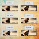 Canvas Wall Art, Horse Photography Print, Framed Canvas Print, Horse Wall Decor, Panoramic Wall Art, Large Wall Art, Rustic Decor