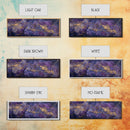 Purple and Gold Marble Canvas Wall Art, Abstract Canvas Art, Panoramic Art, Large Wall Art, Marble Wall Decor, Large Canvas Modern Art