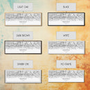 Panoramic Arlington City Map, Texas Art, Map Print, Minimalist Wall Art, Canvas Art, Housewarming Gift, Street Map Art, Closing Gift