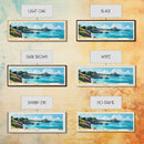 Bréhat Island, France Panoramic Print, Vacation Gift, France Wall Art, Vacation Wall Art, Vacatation Memories, Beach Decor, Beach Or Lakehouse Art