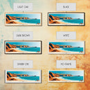 Chicama, Peru Panoramic Print, Vacation Gift, Peru Wall Art, Vacation Wall Art, Vacatation Memories, Beach Decor, Beach Or Lakehouse Art