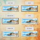 Corfu, Greece Panoramic Print, Vacation Gift, Greece Wall Art, Vacation Wall Art, Vacatation Memories, Beach Decor, Beach Or Lakehouse Art