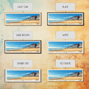 Deauville Beach, France Panoramic Print, Vacation Gift, France Wall Art, Vacation Wall Art, Vacatation Memories, Beach Decor, Beach Or Lakehouse Art