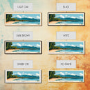 Gili Asahan, Indonesia Panoramic Print, Vacation Gift, Indonesia Wall Art, Vacation Wall Art, Vacatation Memories, Beach Decor, Beach Or Lakehouse Art