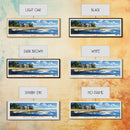 Jekyll Island, Georgia Panoramic Print, Vacation Gift, Georgia Wall Art, Beach Painting, Beach Decor, Large Wall Art, Wood Frame Art