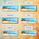 Kuta Beach, Indonesia Panoramic Beach Print, Vacation Gift, Indonesia Wall Art, Beach Painting, Beach Decor, Beach Painting