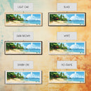 Lazy Beach, Cambodia Panoramic Print, Vacation Gift, Cambodia Wall Art, Vacation Wall Art, Vacatation Memories, Beach Decor, Beach Or Lakehouse Art