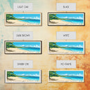 Mammee Bay Beach, Jamaica Panoramic Beach Print, Vacation Gift, Jamaica Wall Art, Beach Painting, Beach Decor, Beach Painting