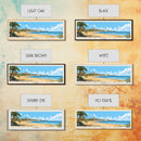 Playa de Castillo Grande, Colombia Panoramic Print, Vacation Gift, Colombia Wall Art, Beach Painting, Beach Decor, Beach Or Lakehouse Art