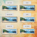 Pulau Weh, Indonesia Panoramic Print, Vacation Gift, Indonesia Wall Art, Beach Painting, Beach Decor, Large Wall Art, Wood Frame Art