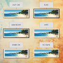 Sahara, Croatia Panoramic Print, Vacation Gift, Croatia Wall Art, Vacation Wall Art, Vacatation Memories, Beach Decor, Beach Or Lakehouse Art