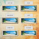 Ventanas Beach, Costa Rica Panoramic Print, Vacation Gift, Costa Rica Wall Art, Beach Painting, Beach Decor, Beach Or Lakehouse Art