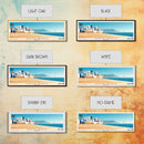 White Beach, Morocco Panoramic Print, Vacation Gift, Morocco Wall Art, Vacation Wall Art, Vacatation Memories, Beach Decor, Beach Or Lakehouse Art