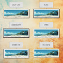Newport News Virginia Panoramic Wall Art, Mid Century Modern Framed Canvas Print, Retro Pop Art Travel Poster, Home Wall Decor