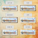 Almere Netherlands Wall Art, Panoramic Travel Poster, Panoramic Framed Canvas Print, City Wall Art, Wall Hanging Home Decor, Travel Art