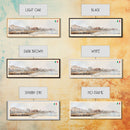 Rimini Italy Travel Art, City Art, Framed Canvas Print or Metal Wall Art, Europe Travel Poster, Panoramic Wall Art, Extra Wide Wall Art