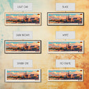 Bremen Germany Wall Art, Panoramic Travel Poster, Panoramic Framed Canvas Print, City Wall Art, Wall Hanging Home Decor, Travel Art
