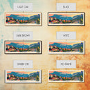 Cazin Bosnia Travel Art, City Art, Framed Canvas Print or Metal Wall Art, Europe Travel Poster, Panoramic Wall Art, Extra Wide Wall Art