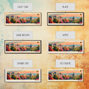 Korolyov Russia Wall Art, Panoramic Travel Poster, Panoramic Framed Canvas Print, City Wall Art, Wall Hanging Home Decor, Travel Art