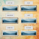 Amanka Lake Panoramic Framed Canvas Print, Lake House Art, Rustic Decor, Travel Poster, Scenic Artwork, Home Decoration