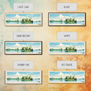 Enid Lake Mississippi Framed Canvas Print, Panoramic Art, Midcentury Modern, Pop Art, Living Room Decor, Travel Poster, Lake Painting