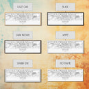 Panoramic Moscow City Map, Russia Art, Map Print, Minimalist Wall Art, Canvas Art, Housewarming Gift, Street Map Art, Closing Gift