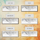 Panoramic San Diego City Map, California Art, Map Print, Minimalist Wall Art, Canvas Art, Housewarming Gift, Street Map Art, Closing Gift