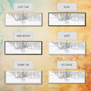 Panoramic Tampa City Map, Florida Art, Map Print, Minimalist Wall Art, Canvas Art, Housewarming Gift, Street Map Art, Closing Gift