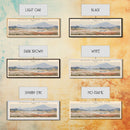Hitachi Seaside Park COUNTRY | Framed Travel Poster Canvas Print | Trendy Wall Art | Watercolor Painting | Living Room Art | Unique Art