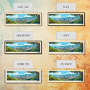 Bucaramanga, Colombia Panoramic Travel Poster Canvas Print, Bucaramanga, Colombia Painting, Colombia Art, Bucaramanga Travel Art, Guest Room Painting
