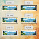 Cali, Colombia Travel Poster Panoramic Canvas Print, Cali, Colombia Painting, Colombia Art, Cali Travel Art, Guest Room Painting