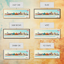 Chiclayo, Peru Panoramic Travel Poster Canvas Print, Chiclayo, Peru Painting, Peru Art, Chiclayo Travel Art, Guest Room Painting