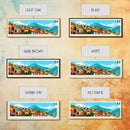 Cuautitlan Izcalli, Mexico Panoramic Travel Poster Canvas Print, Cuautitlan Izcalli, Mexico Painting, Mexico Art, Cuautitlan Izcalli Panoramic Travel Art, Travel Painting