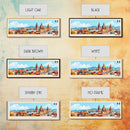 Guadalupe, Mexico Panoramic Travel Poster Canvas Print, Guadalupe, Mexico Painting, Mexico Art, Guadalupe Panoramic Travel Art, Travel Painting