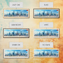 Ho Chi Minh City, Vietnam Panoramic Travel Poster Canvas Print, Ho Chi Minh City, Vietnam Painting, Vietnam Art, Ho Chi Minh City Panoramic Travel Art, Travel Painting