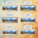 Huaraz, Peru Panoramic Travel Poster Canvas Print, Huaraz, Peru Painting, Peru Art, Huaraz Panoramic Travel Art, Travel Painting