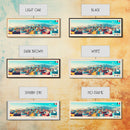 Juiz de Fora, Brazil Panoramic Travel Poster Canvas Print, Juiz de Fora, Brazil Painting, Brazil Art, Juiz de Fora Panoramic Travel Art, Travel Painting