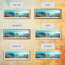 Kamloops, Canada Panoramic Travel Poster Canvas Print, Kamloops, Canada Painting, Canada Art, Kamloops Travel Art, Guest Room Painting