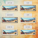 Kankan, Guinea Panoramic Travel Poster Canvas Print, Kankan, Guinea Painting, Guinea Art, Kankan Panoramic Travel Art, Travel Painting